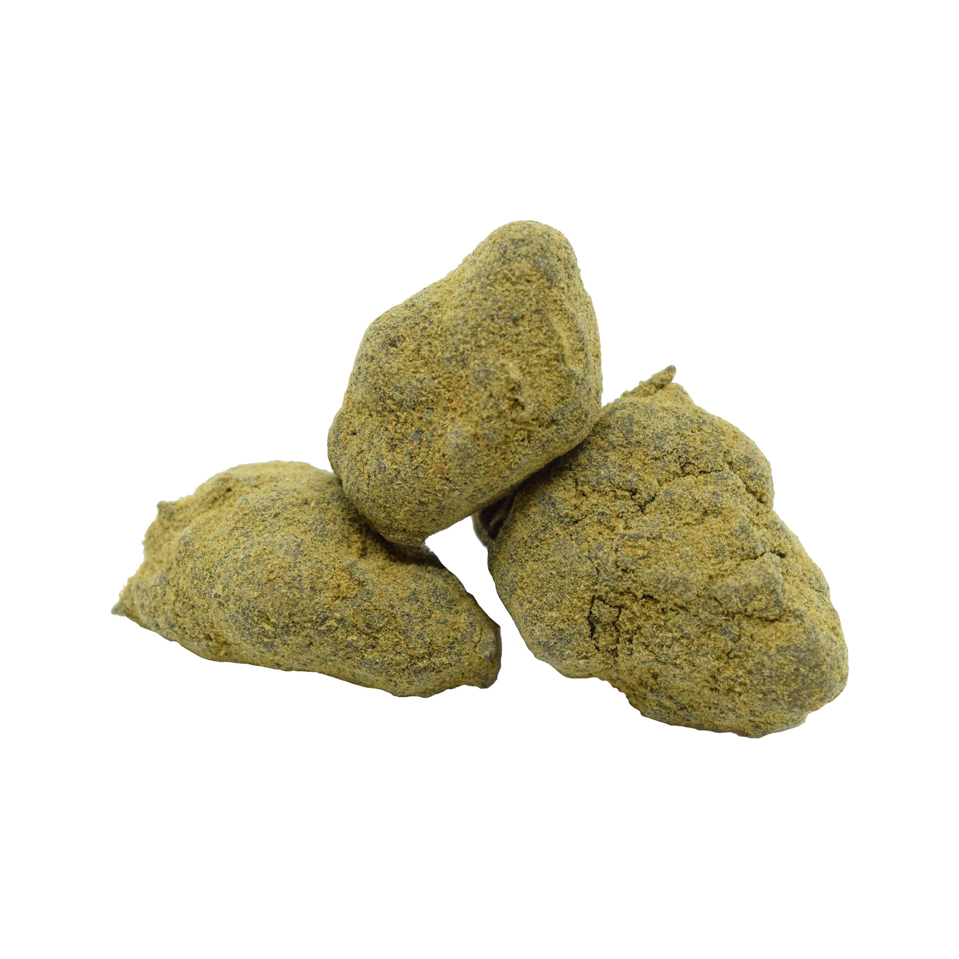 Fleur de CBD haut de gamme avec pollen Moon Rock, 62% de CBD