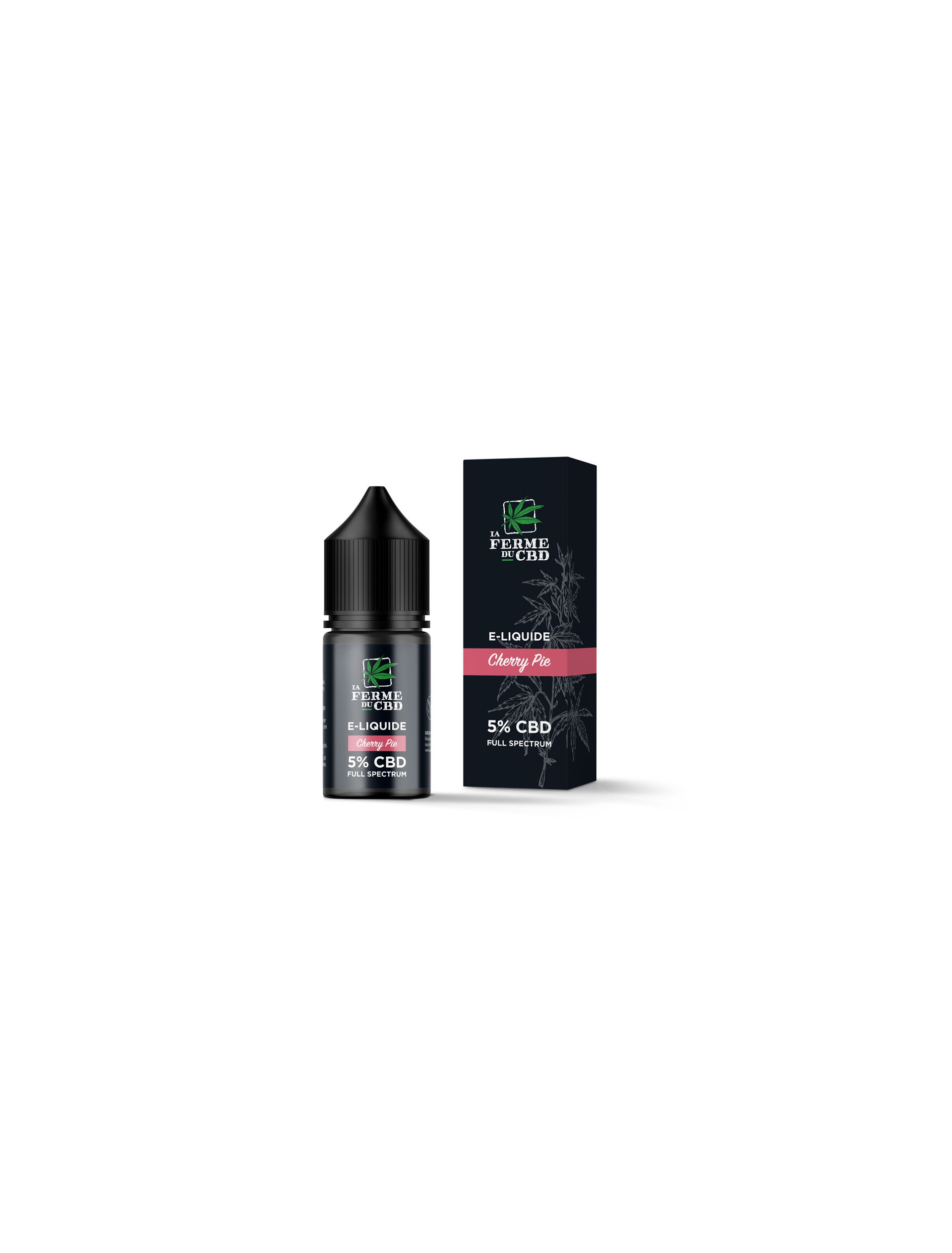 E-Liquid 5% CBD Full Spectrum - Cherry Pie