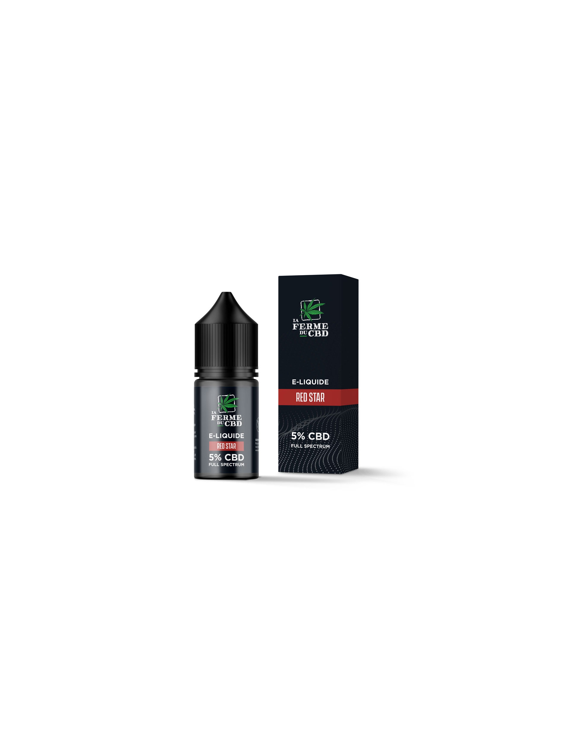 E-liquid 5% CBD Full Spectrum - Red Star