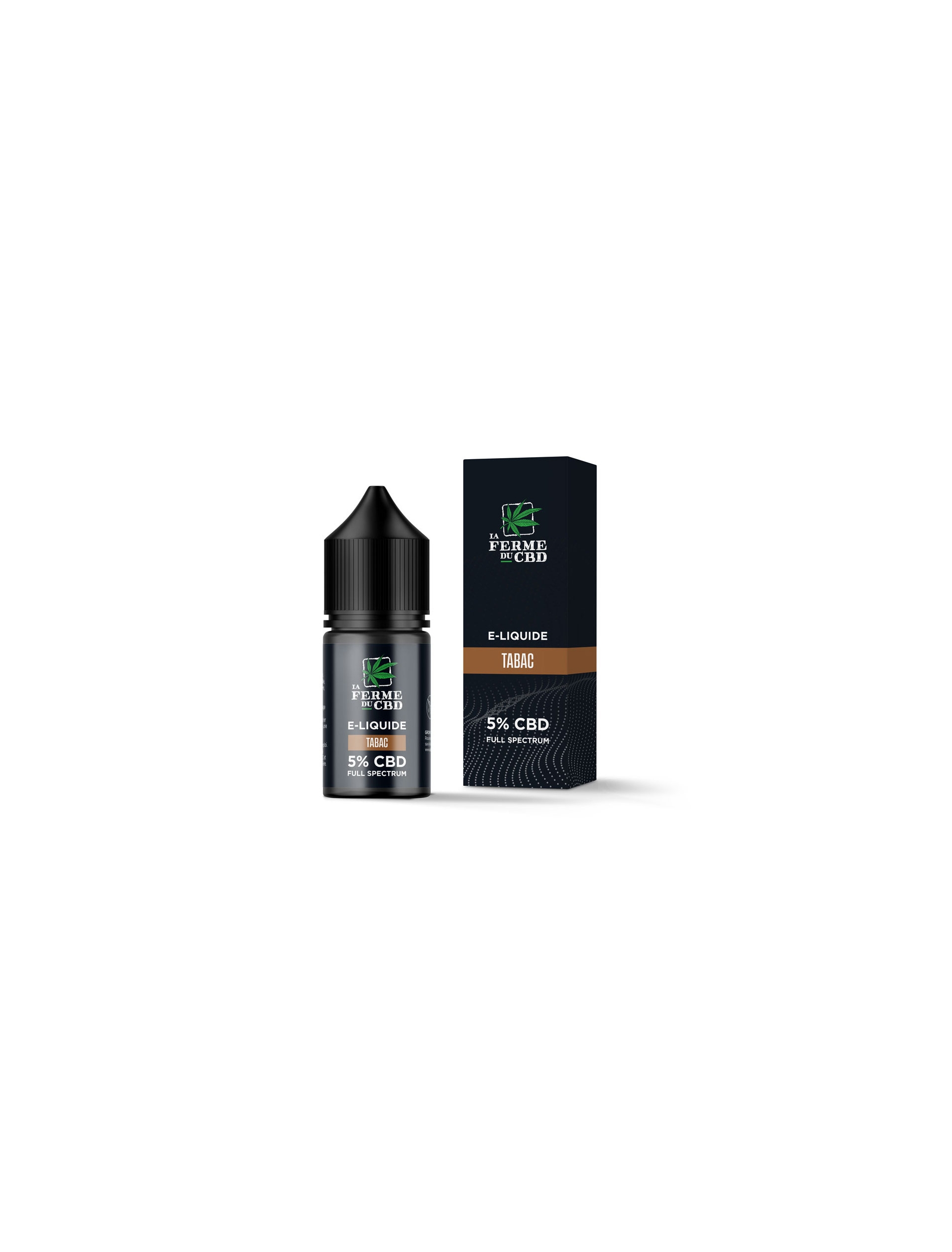 E-Liquid 5% CBD Vollspektrum - Tabak American Blend Gold