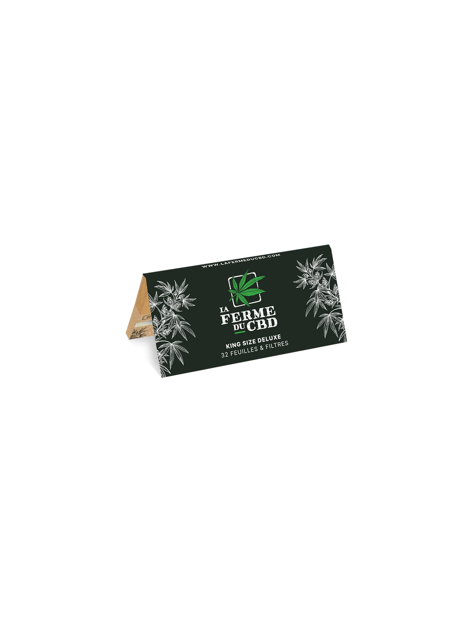 King Size Rolling Papers - The CBD Farm (32 papers + filters)