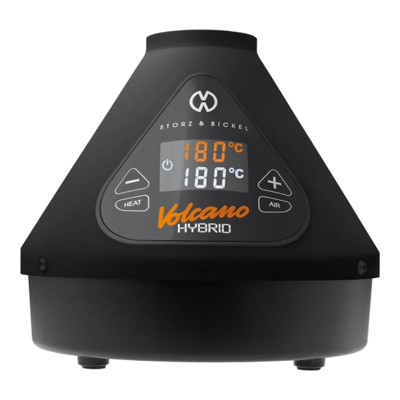 Vaporisateur Volcano Hybrid haut de gamme, de couleur noire