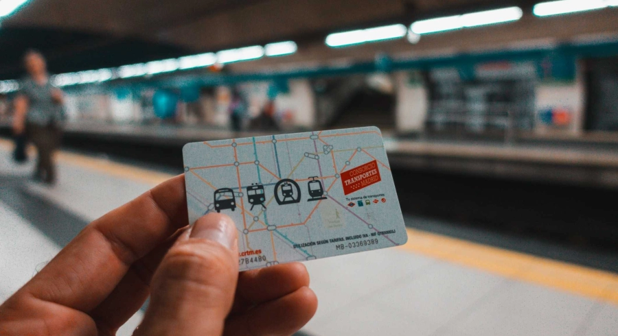 Ein mit Hanf aromatisierter U-Bahn-Fahrschein für die Berliner