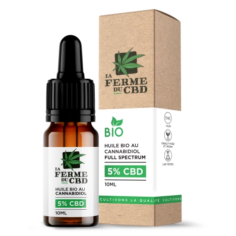 5% Organic CBD oil