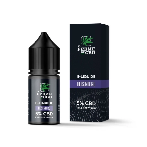 E-Liquid 5% CBD Vollspektrum - Heisenberg