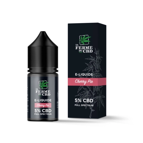 E-Liquid 5% CBD Full Spectrum - Cherry Pie