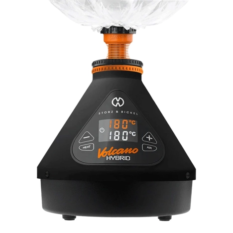 Vaporisateur noir de CBD Volcano Hybrid