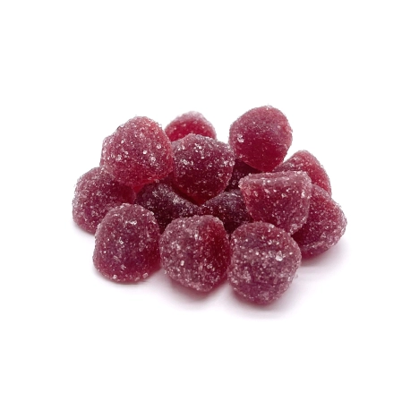 Gummies gélifiées au CBD Candy Zen à l'arôme de framboise