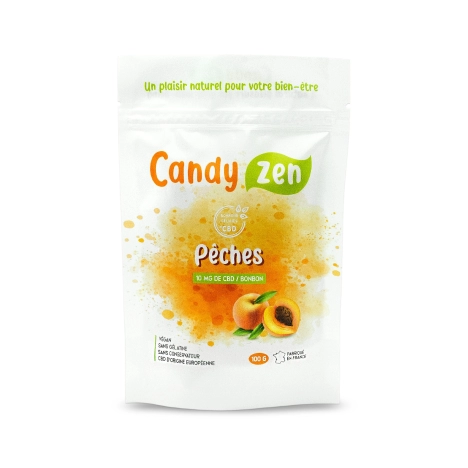 Bonbons au CBD - Pêches