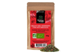 CBD Rooibos Rote Früchte Tee