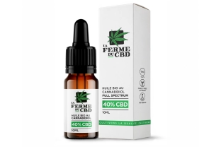 Huile CBD 40% Broad Spectrum