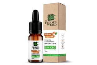 Huile CBD 25% Noisette
