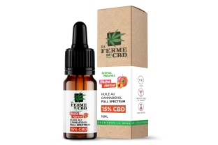 15% Peach-Apricot CBD oil