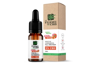 5% Peach-Apricot CBD oil