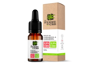 CBN 2.5% / CBD 2.5% oil