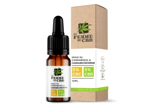 Huile CBC 5% / CBD 5%