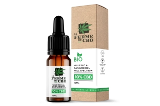 Huile CBD 10% Bio