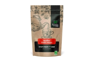 CBD Rooibos Rote Früchte Tee