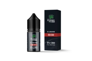 E-Liquid Red Star - 5% CBD Vollspektrum