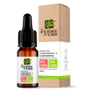 Huile CBN 5% / CBD 5%